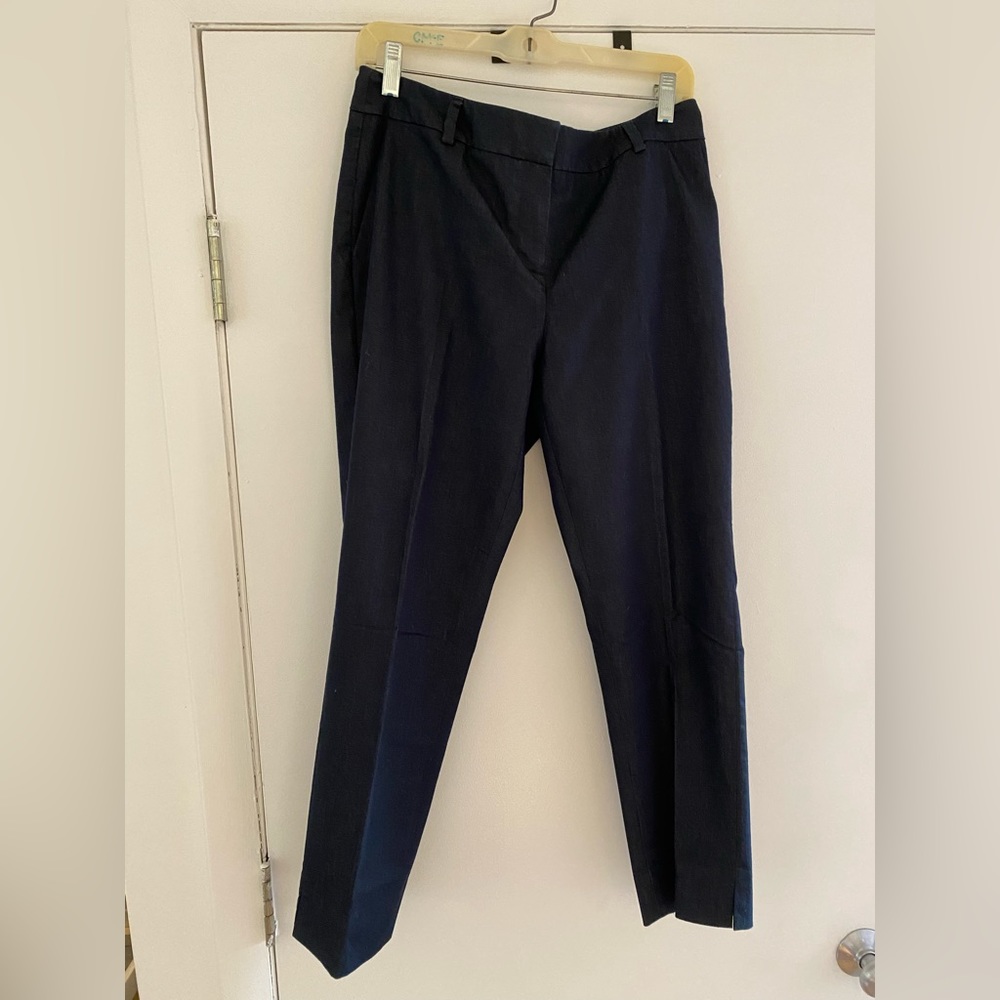 Navy Cropped Women Pants Size 10